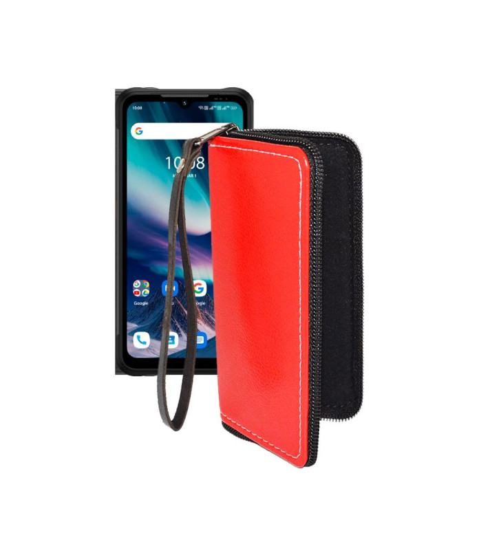 Чохол-гаманець з екошкіри для телефону UMiDIGI Bison X20