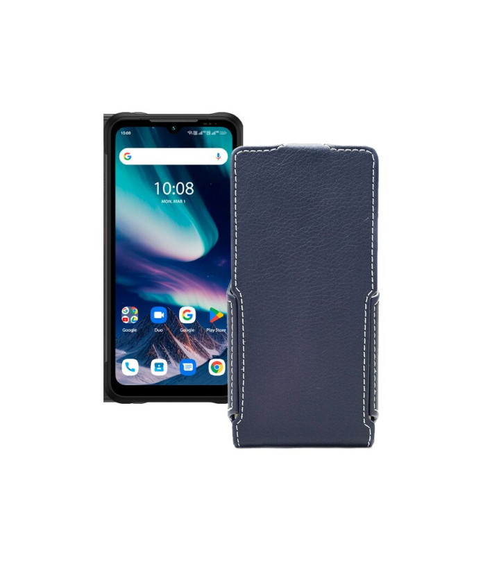 Чохол-флип з екошкіри для телефону UMiDIGI Bison X20