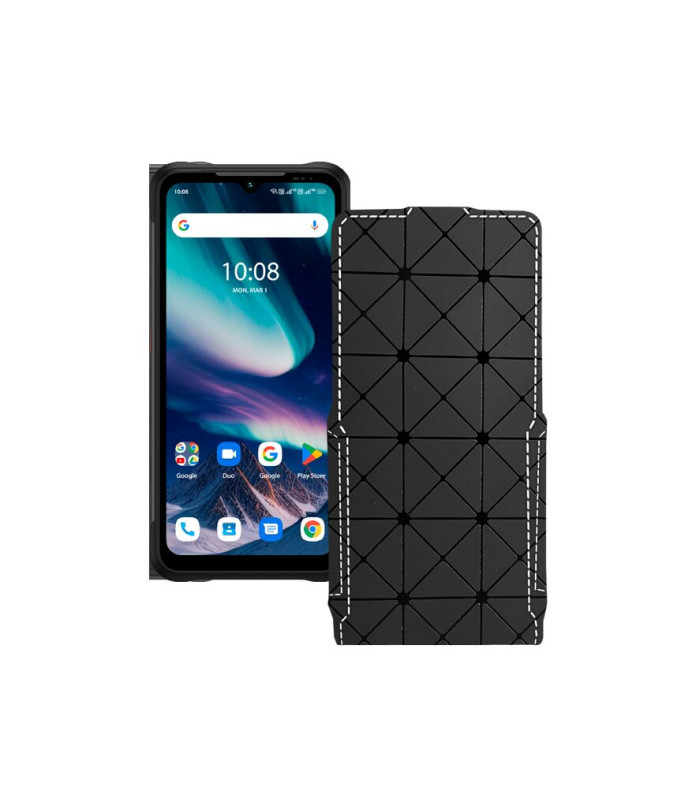 Чохол-флип з екошкіри для телефону UMiDIGI Bison X20