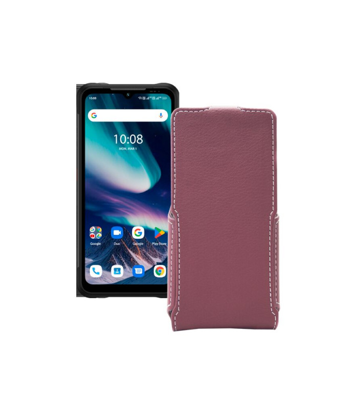 Чохол-флип з екошкіри для телефону UMiDIGI Bison X20