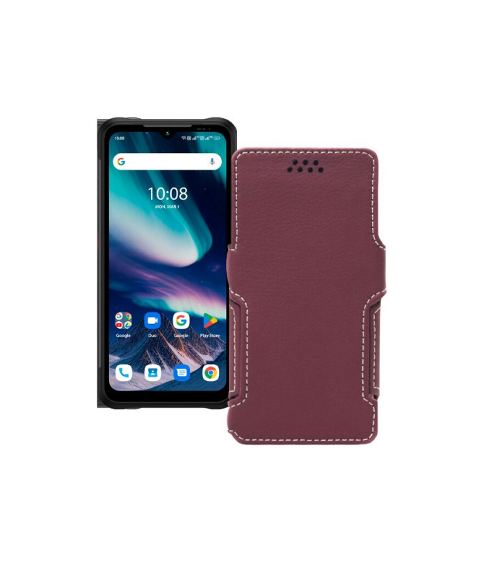 Чохол-книжка з екошкіри для телефону UMiDIGI Bison X20