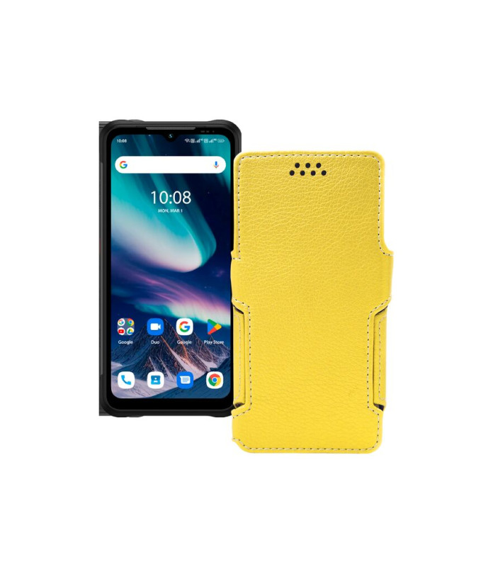 Чохол-книжка з екошкіри для телефону UMiDIGI Bison X20