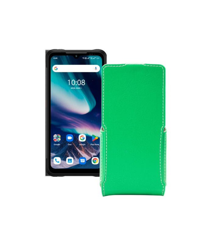 Чохол-флип з екошкіри для телефону UMiDIGI Bison X20