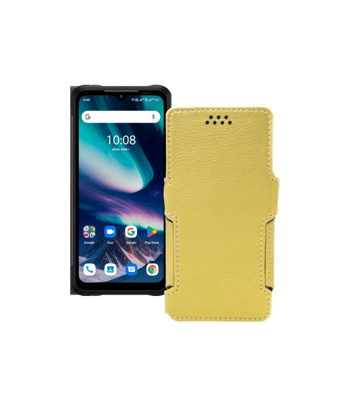 Чохол-книжка з екошкіри для телефону UMiDIGI Bison X20