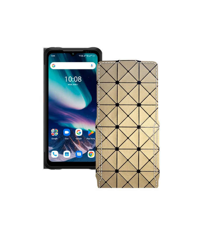 Чохол-флип з екошкіри для телефону UMiDIGI Bison X20