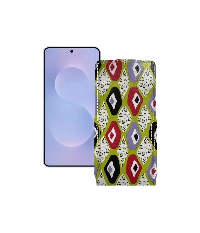 Чохол-флип з екошкіри для телефону Samsung Galaxy S25 Edge (S937)