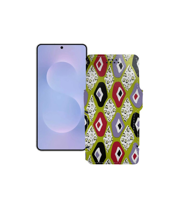 Чохол-книжка з екошкіри для телефону Samsung Galaxy S25 Edge (S937)