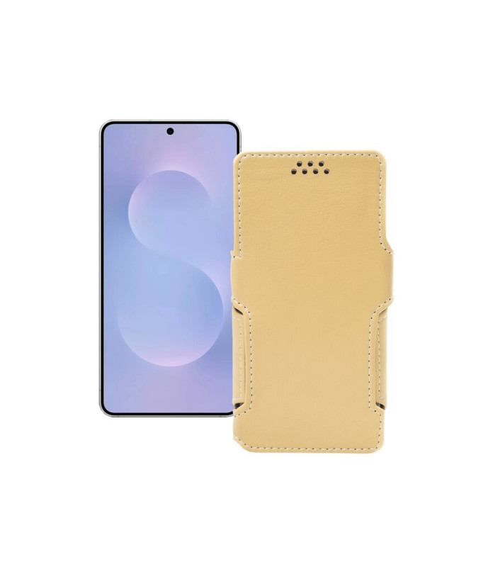 Чохол-книжка з екошкіри для телефону Samsung Galaxy S25 Edge (S937)