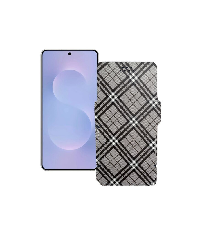 Чохол-книжка з екошкіри для телефону Samsung Galaxy S25 Edge (S937)