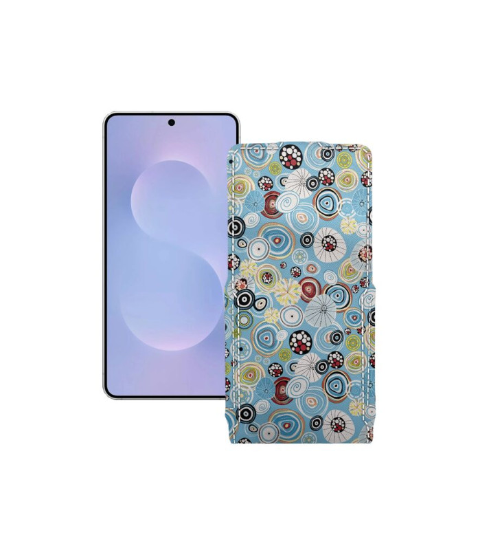 Чохол-флип з екошкіри для телефону Samsung Galaxy S25 Edge (S937)