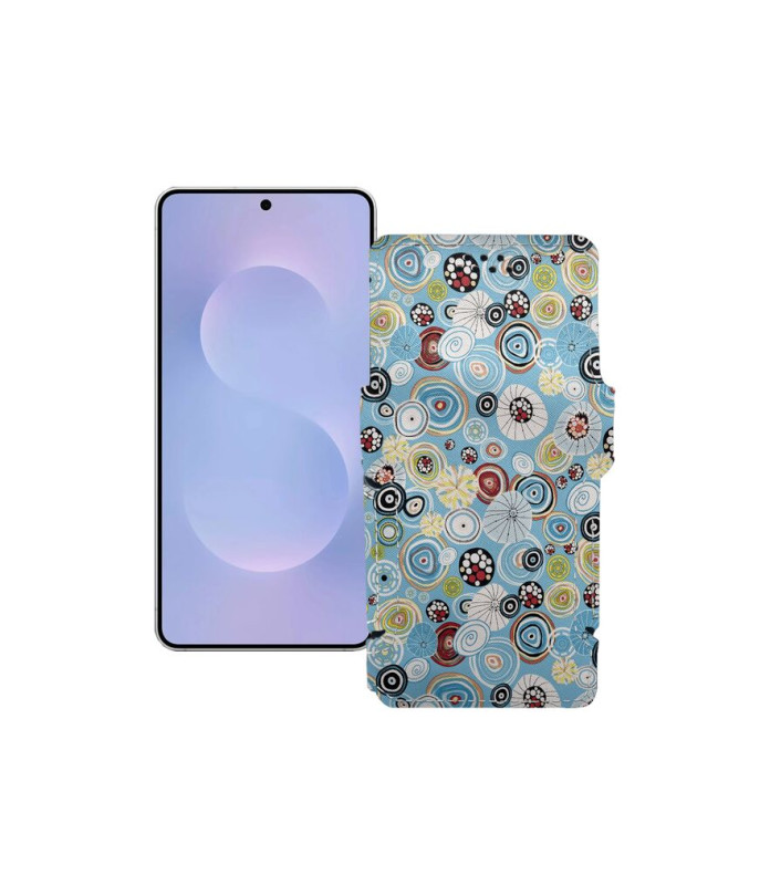 Чохол-книжка з екошкіри для телефону Samsung Galaxy S25 Edge (S937)