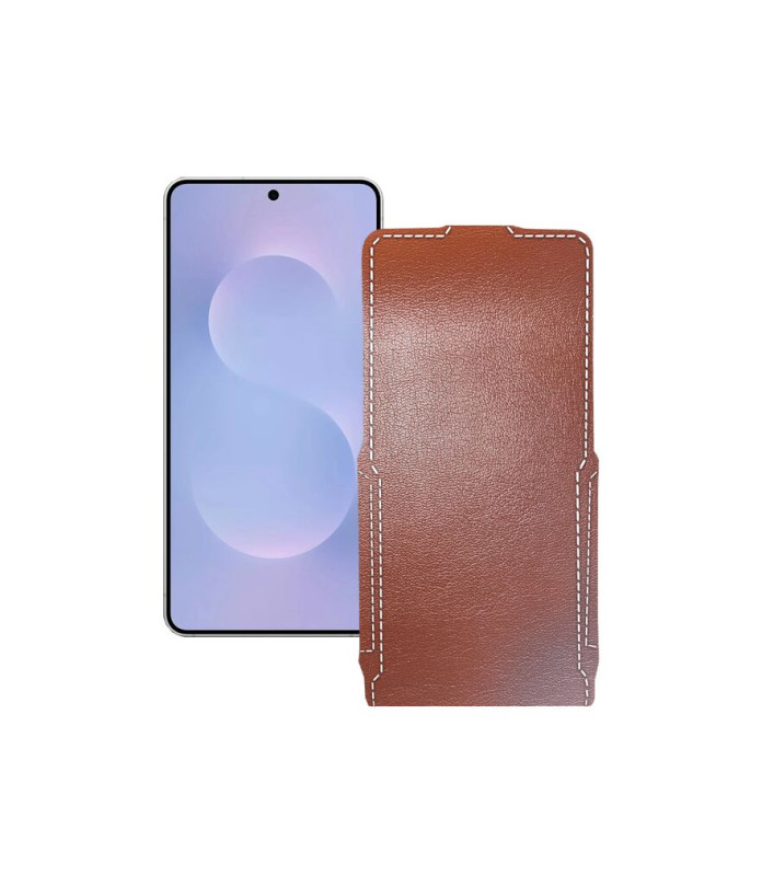 Чохол-флип з екошкіри для телефону Samsung Galaxy S25 Edge (S937)