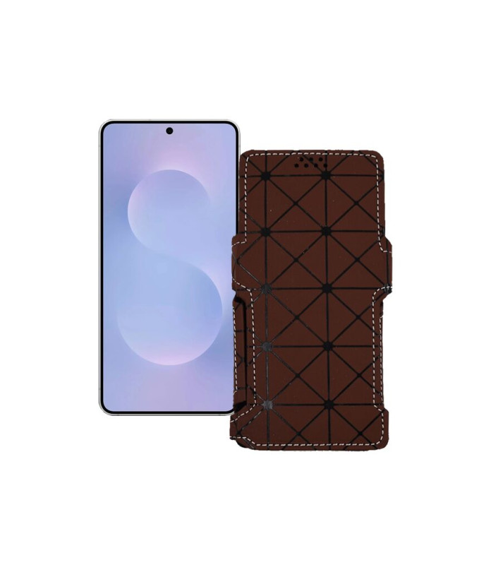 Чохол-книжка з екошкіри для телефону Samsung Galaxy S25 Edge (S937)