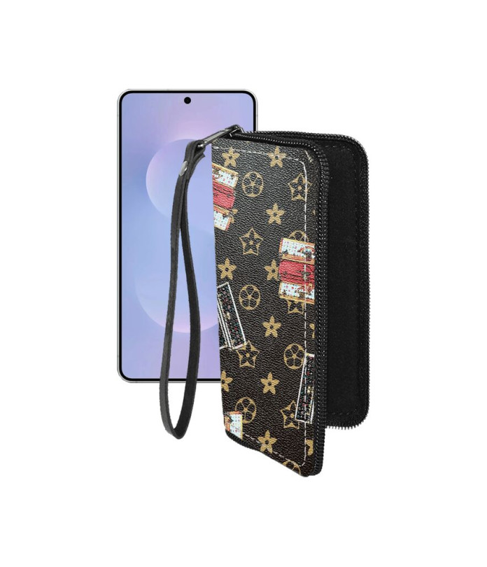 Чохол-гаманець з екошкіри для телефону Samsung Galaxy S25 Edge (S937)