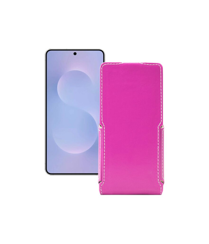 Чохол-флип з екошкіри для телефону Samsung Galaxy S25 Edge (S937)