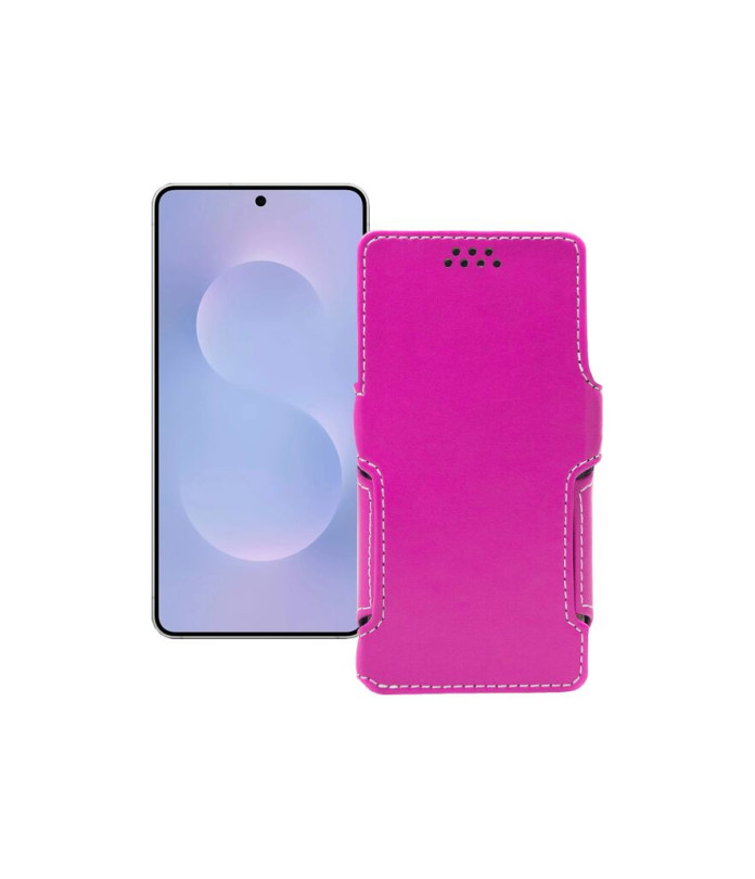 Чохол-книжка з екошкіри для телефону Samsung Galaxy S25 Edge (S937)