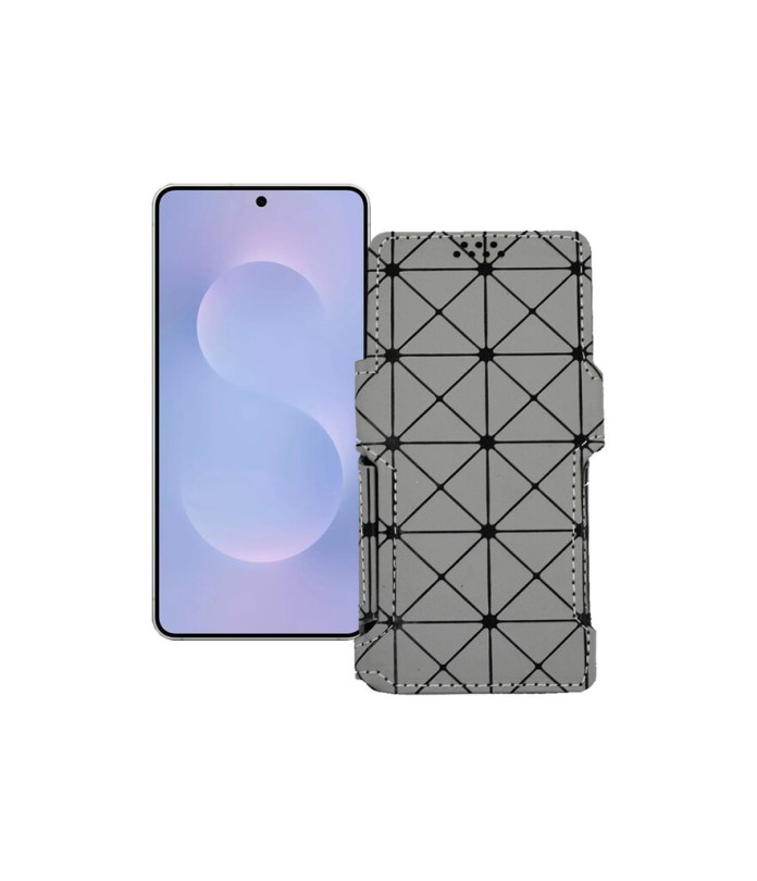 Чохол-книжка з екошкіри для телефону Samsung Galaxy S25 Edge (S937)