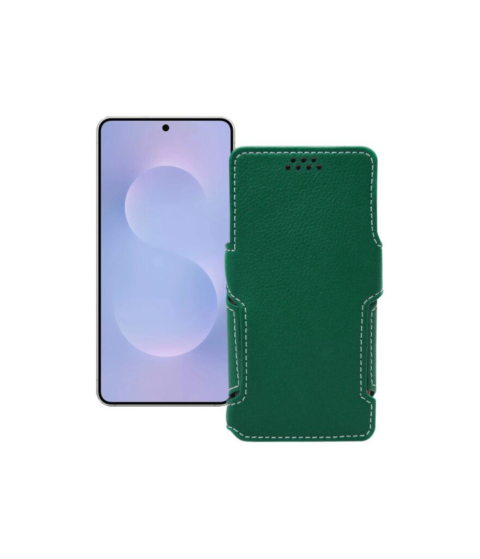 Чохол-книжка з екошкіри для телефону Samsung Galaxy S25 Edge (S937)