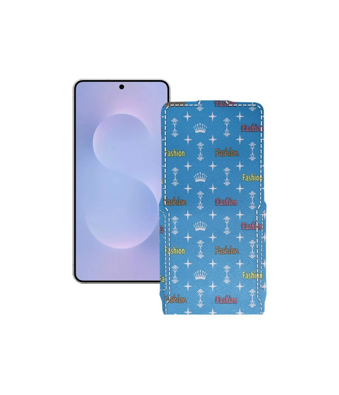 Чохол-флип з екошкіри для телефону Samsung Galaxy S25 Edge (S937)