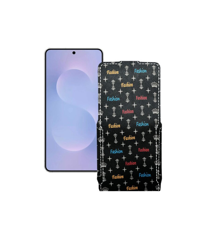 Чохол-флип з екошкіри для телефону Samsung Galaxy S25 Edge (S937)