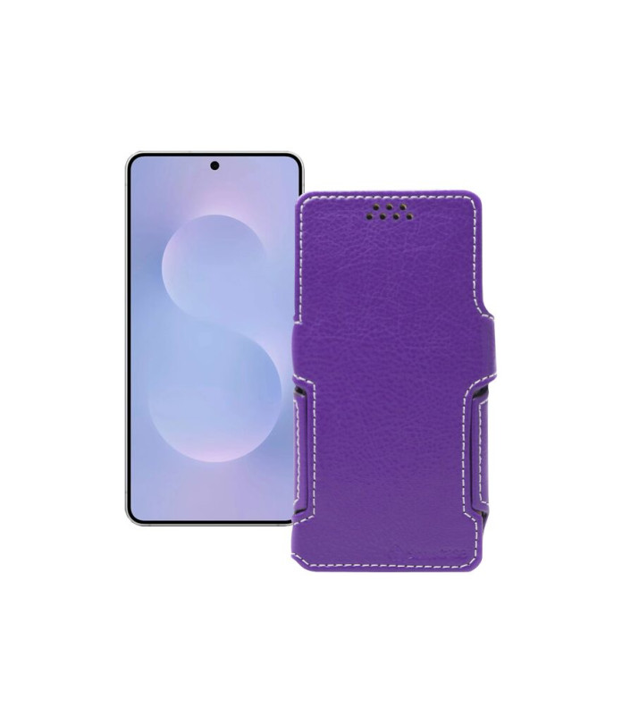 Чохол-книжка з екошкіри для телефону Samsung Galaxy S25 Edge (S937)