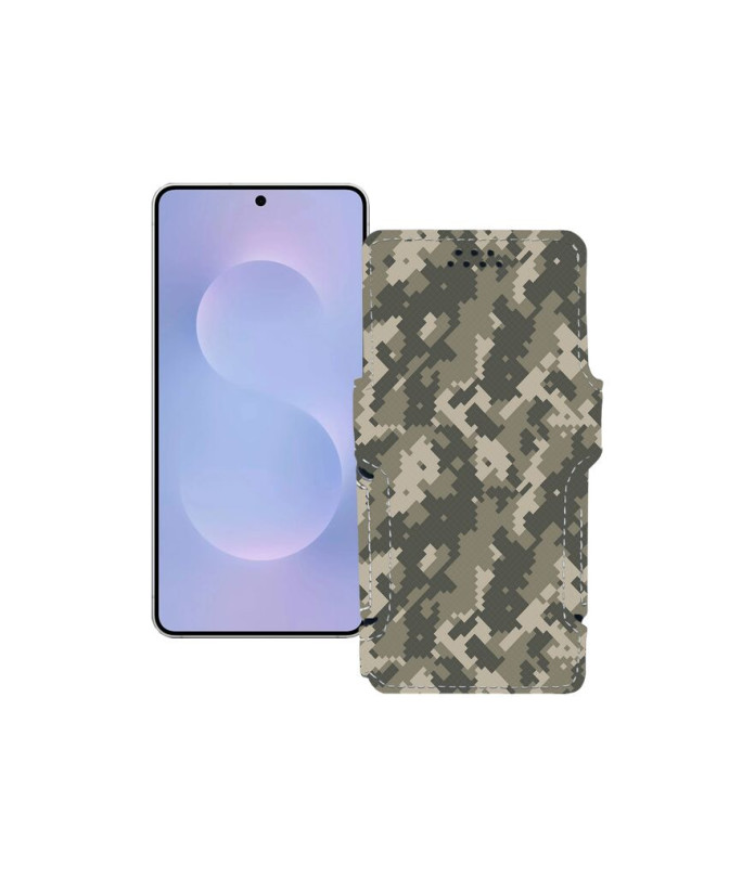 Чохол-книжка з екошкіри для телефону Samsung Galaxy S25 Edge (S937)