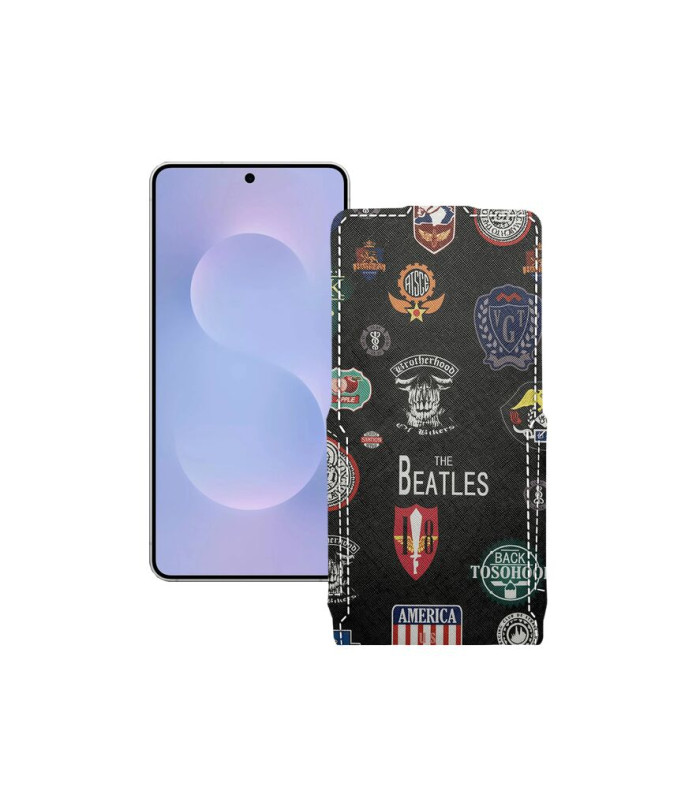 Чохол-флип з екошкіри для телефону Samsung Galaxy S25 Edge (S937)