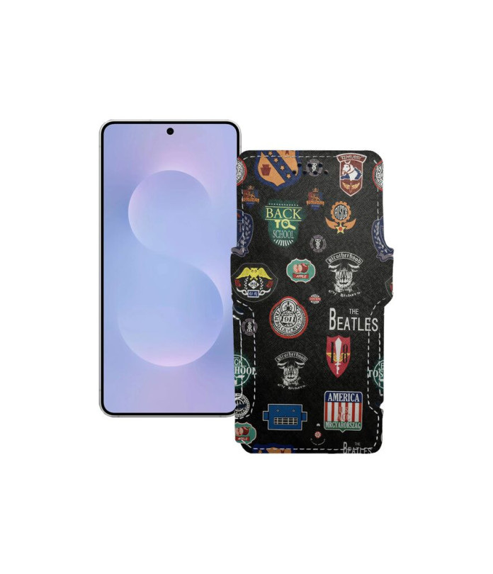 Чохол-книжка з екошкіри для телефону Samsung Galaxy S25 Edge (S937)