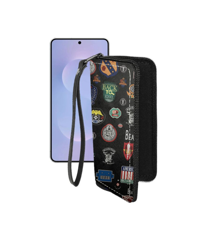 Чохол-гаманець з екошкіри для телефону Samsung Galaxy S25 Edge (S937)