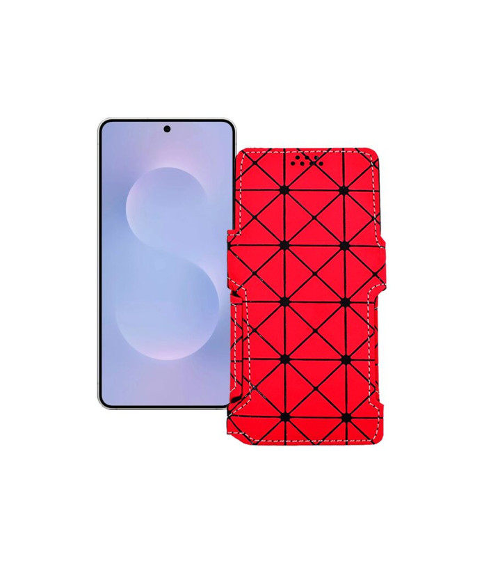 Чохол-книжка з екошкіри для телефону Samsung Galaxy S25 Edge (S937)