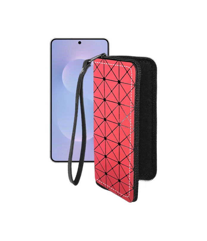 Чохол-гаманець з екошкіри для телефону Samsung Galaxy S25 Edge (S937)