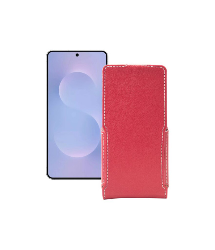 Чохол-флип з екошкіри для телефону Samsung Galaxy S25 Edge (S937)