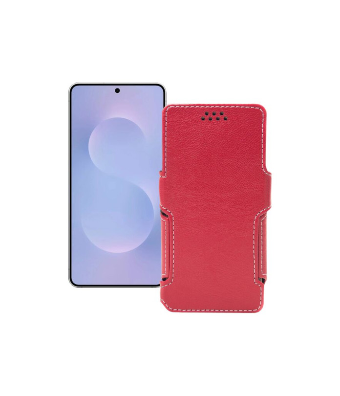 Чохол-книжка з екошкіри для телефону Samsung Galaxy S25 Edge (S937)