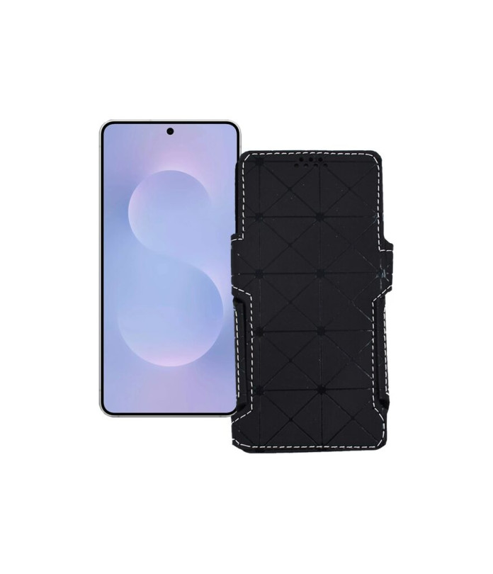 Чохол-книжка з екошкіри для телефону Samsung Galaxy S25 Edge (S937)