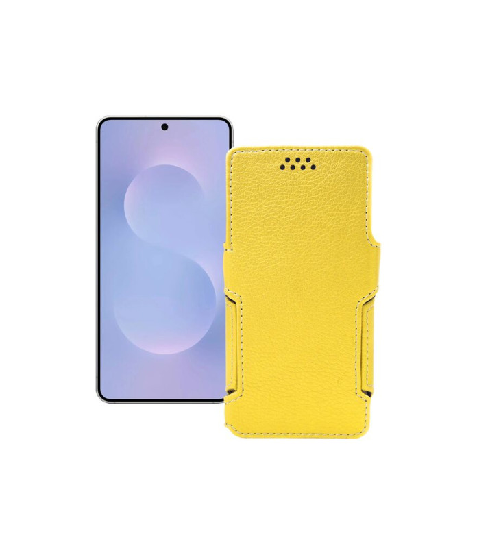 Чохол-книжка з екошкіри для телефону Samsung Galaxy S25 Edge (S937)