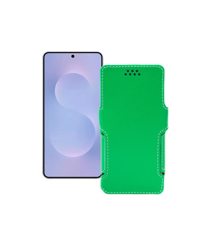 Чохол-книжка з екошкіри для телефону Samsung Galaxy S25 Edge (S937)