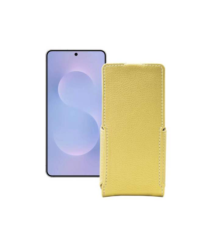 Чохол-флип з екошкіри для телефону Samsung Galaxy S25 Edge (S937)