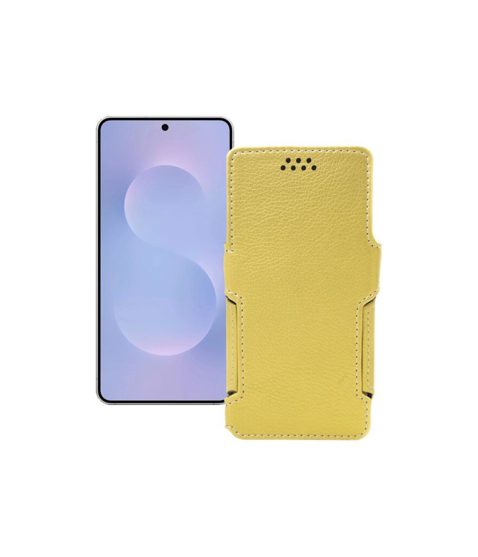 Чохол-книжка з екошкіри для телефону Samsung Galaxy S25 Edge (S937)