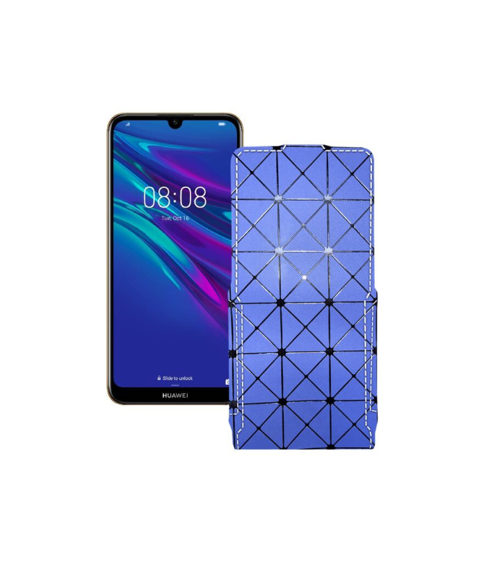 Чохол-флип з екошкіри для телефону Huawei Y6 2019