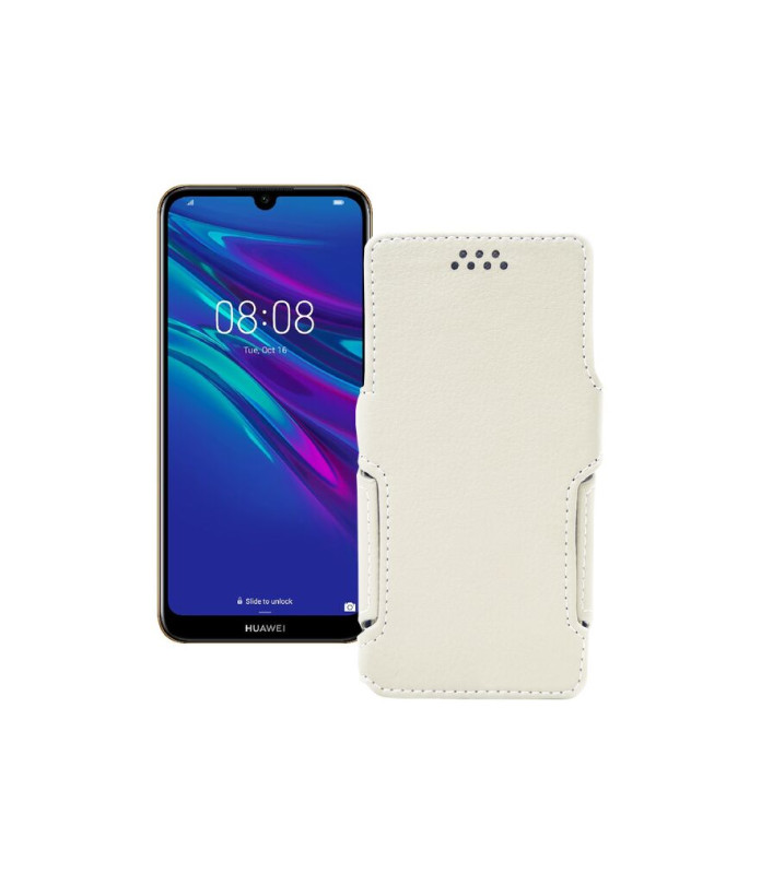 Чохол-книжка з екошкіри для телефону Huawei Y6 2019