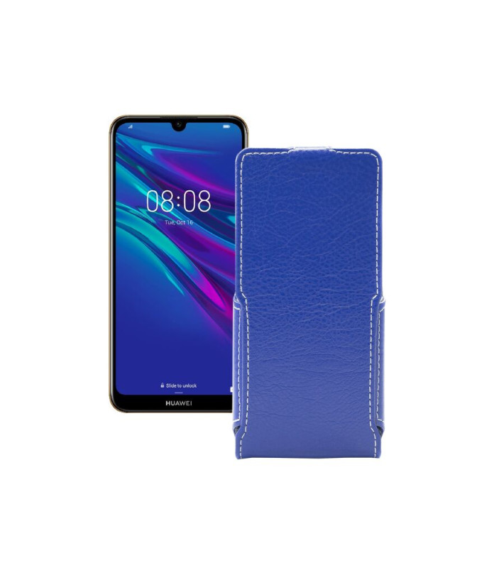 Чохол-флип з екошкіри для телефону Huawei Y6 2019