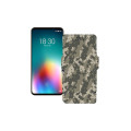 Чохол-книжка з екошкіри для телефону Meizu 16T