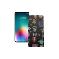 Чохол-флип з екошкіри для телефону Meizu 16T