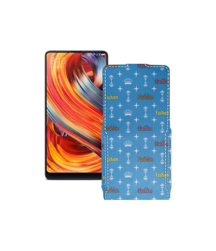 Чохол-флип з екошкіри для телефону Xiaomi Mi Mix 2