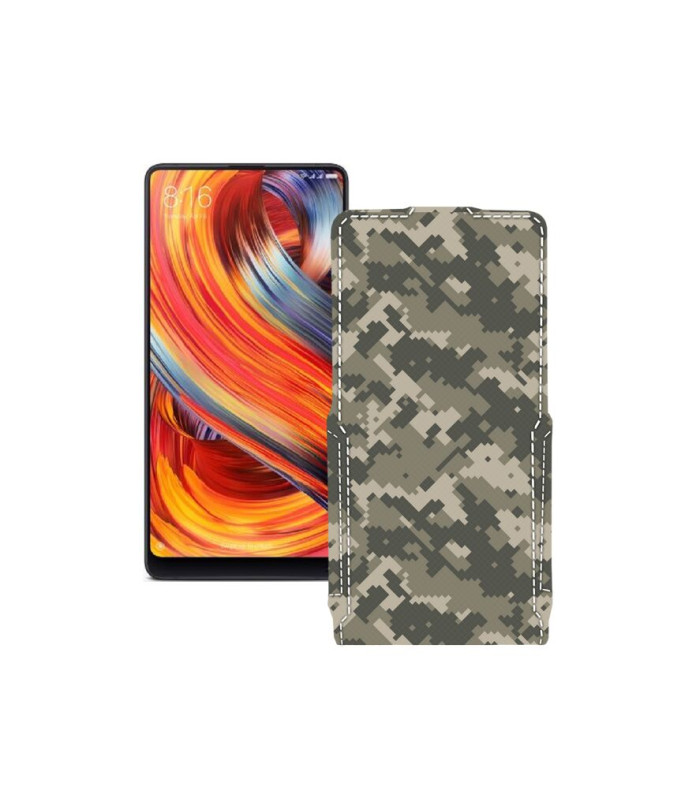 Чохол-флип з екошкіри для телефону Xiaomi Mi Mix 2