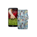 Чохол-книжка з екошкіри для телефону LG G2 (D802)