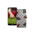 Чохол-книжка з екошкіри для телефону LG G2 (D802)