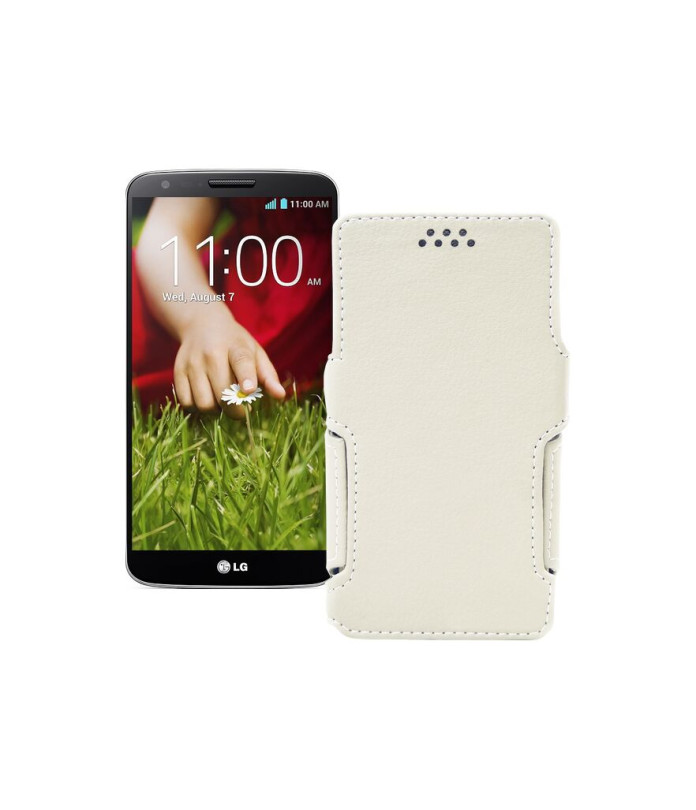 Чохол-книжка з екошкіри для телефону LG G2 (D802)