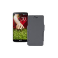 Чохол-книжка з екошкіри для телефону LG G2 (D802)