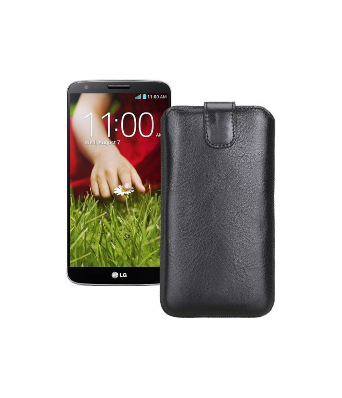 Витяжка з екошкіри для телефону LG G2 (D802)